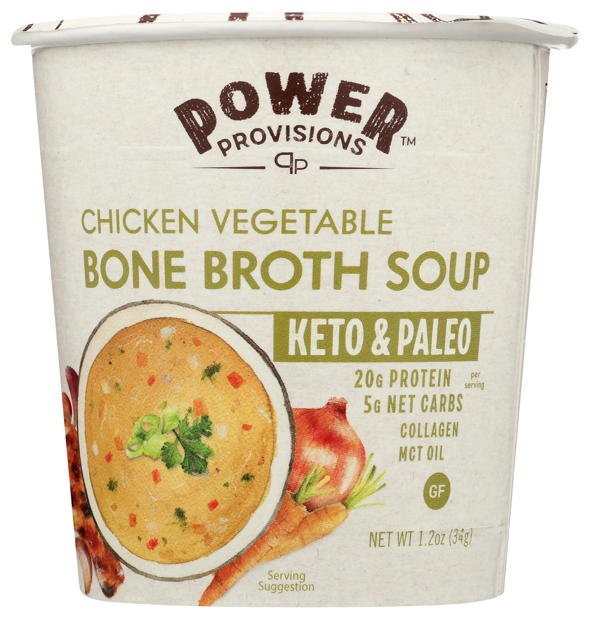 Chicken Vegetable Bone Broth Soup, 1.2 OZ F574621